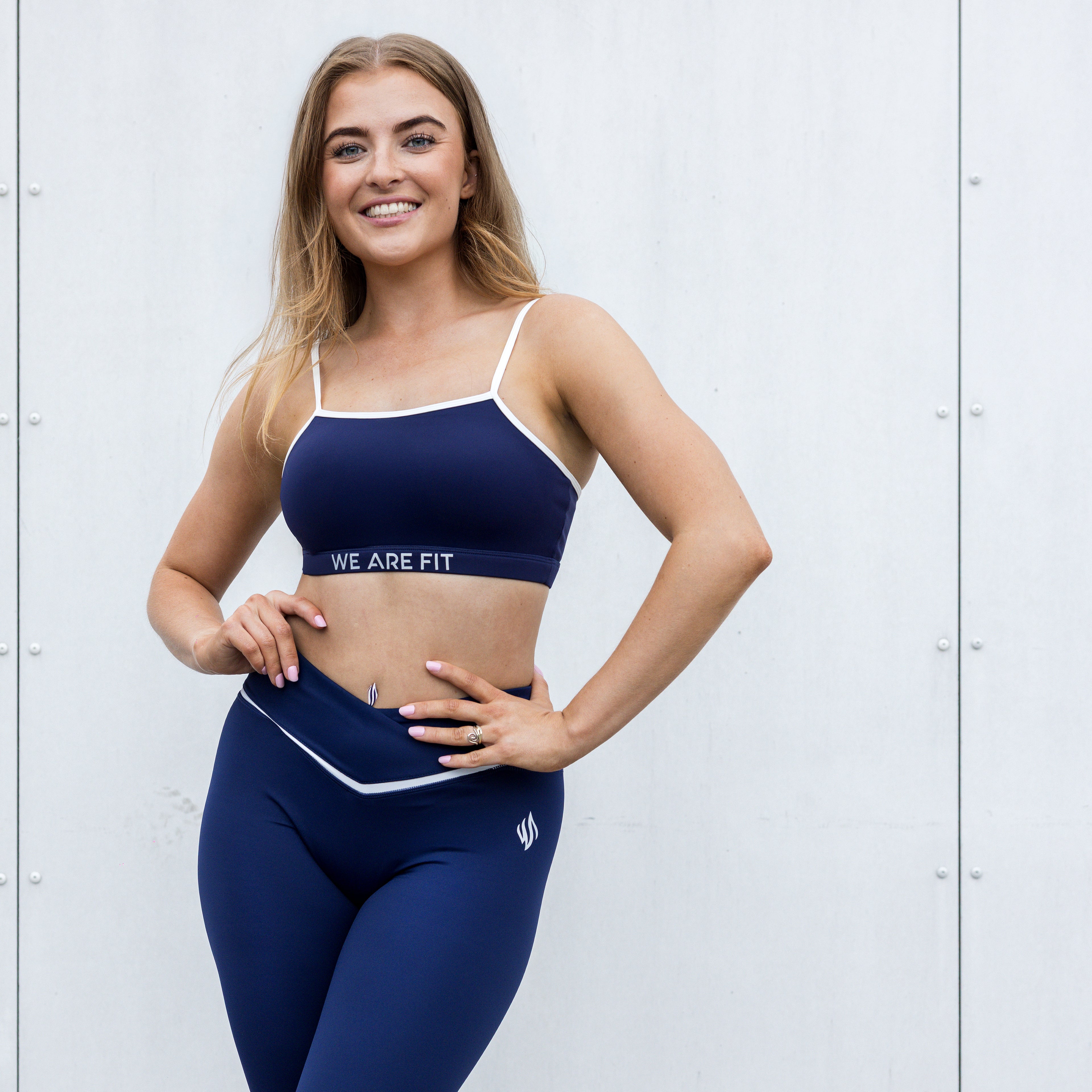 Navy Wander Tights