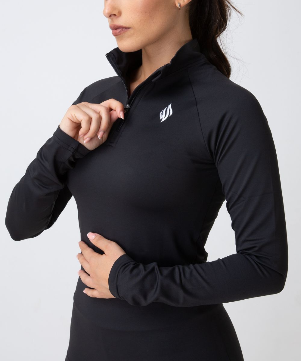 Black Spandex Longsleeve