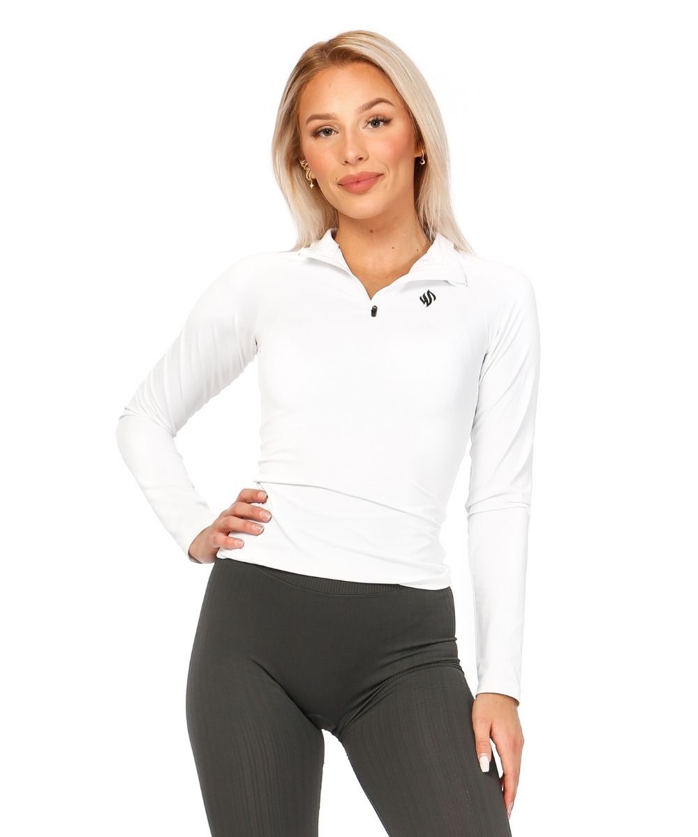 Spandex Longsleeve White