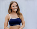 Navy Wander Bra