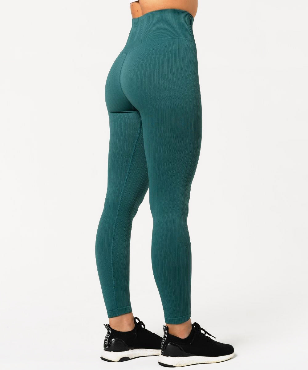 We Are Fit Sea Ribbed Seamless Tights