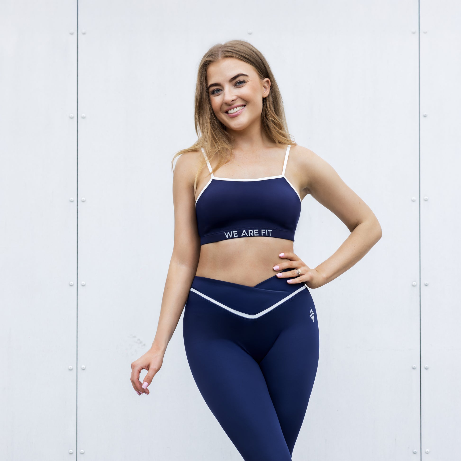 Navy Wander Tights