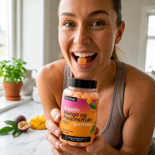 Kreatingummies med Mango & Pasjonsfrukt (90 stk)