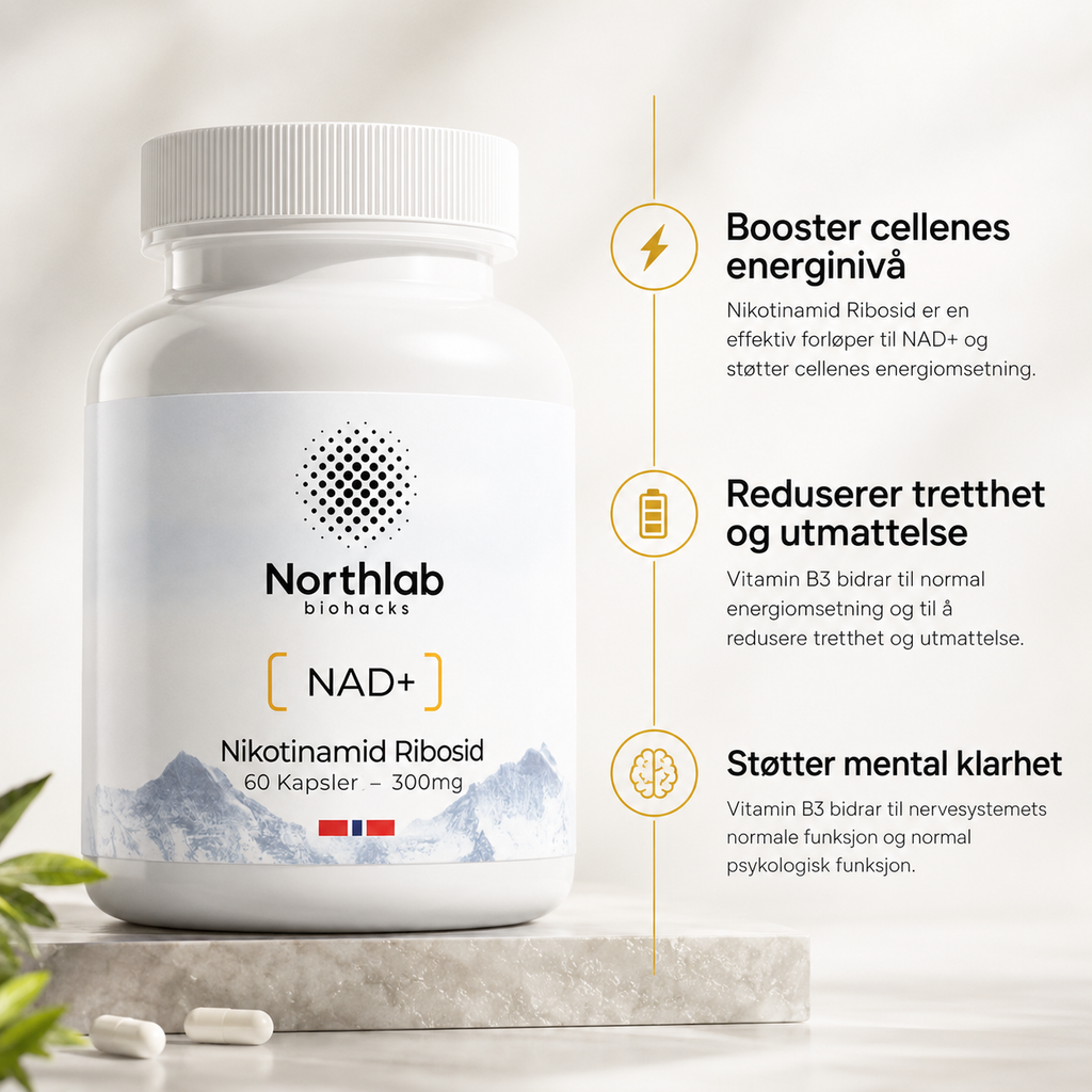 Nikotinamid Ribosid – forløper til NAD⁺