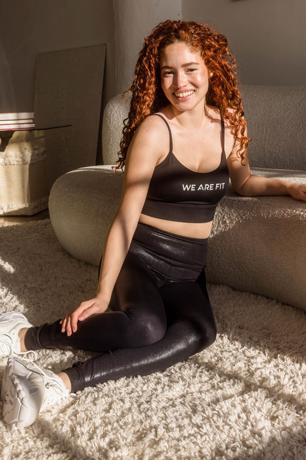Black Logo Bra