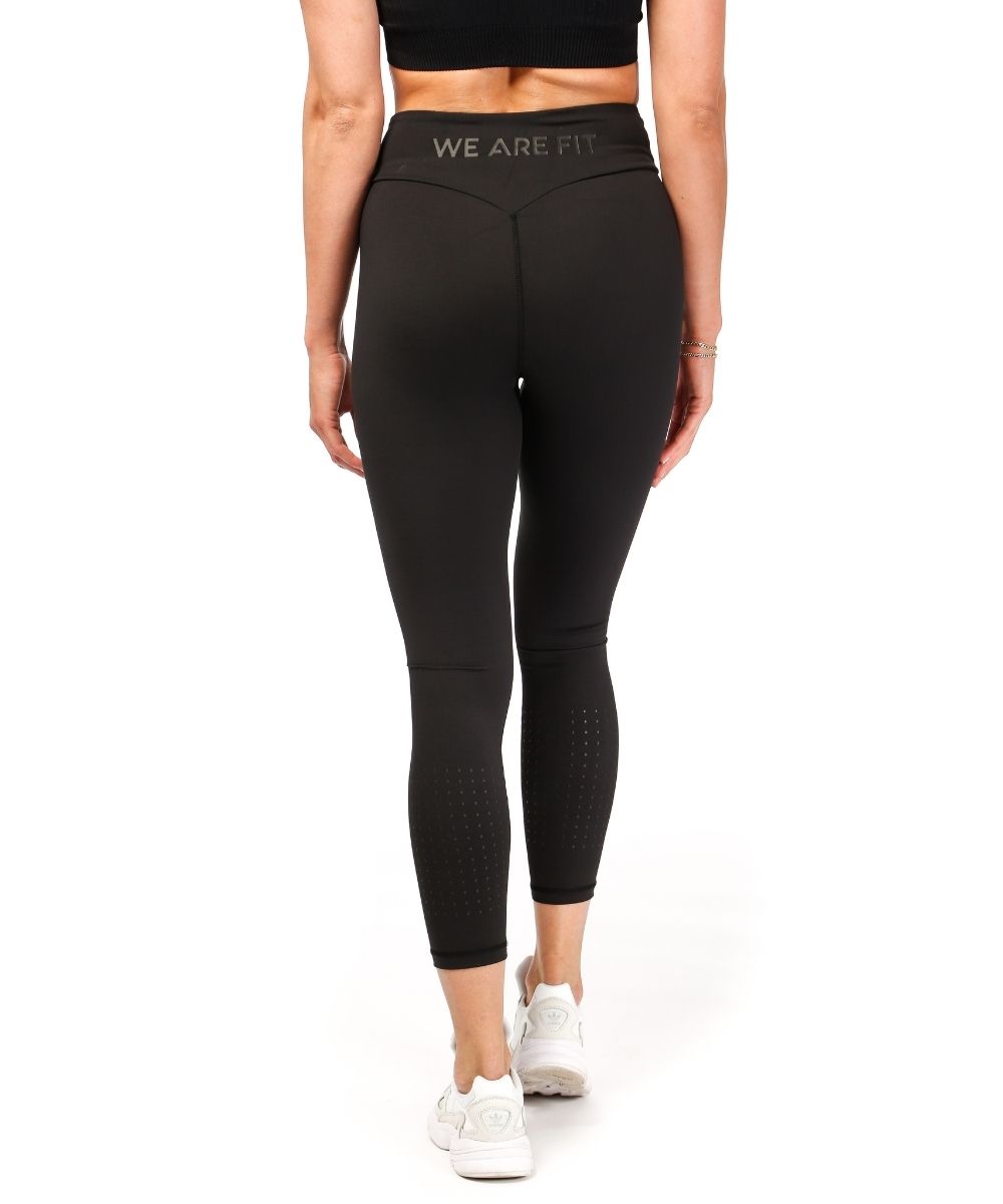 We Are Fit 7/8 Black Squad Tights