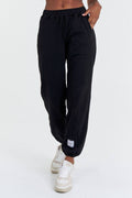 We Are Fit Black Cotton Pants