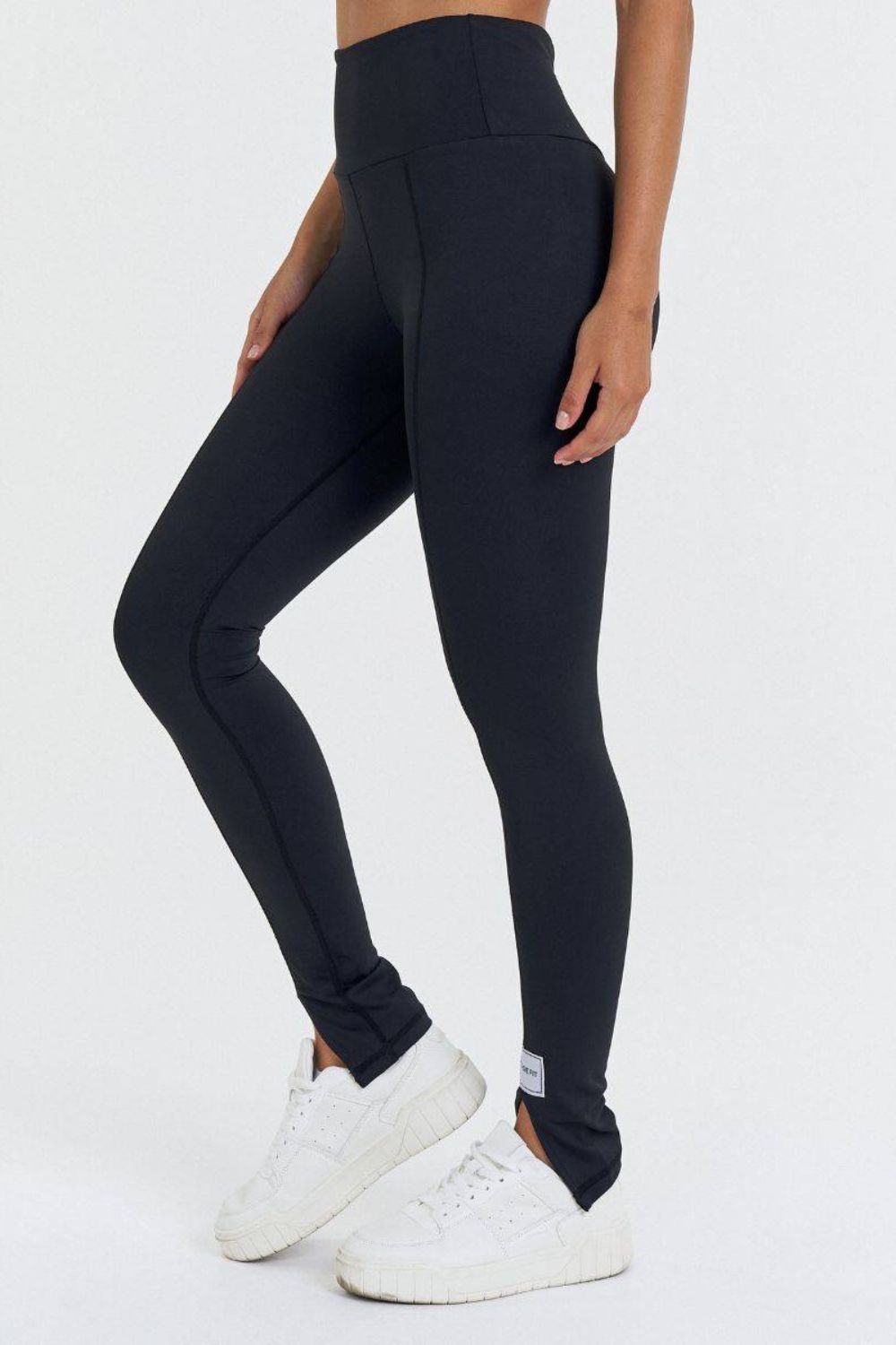We Are Fit Black Split Tight