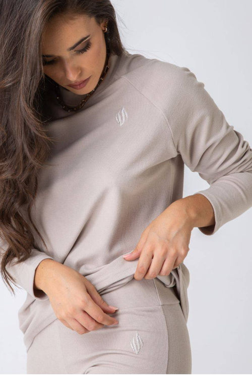 AVA Loose Sweater Cream