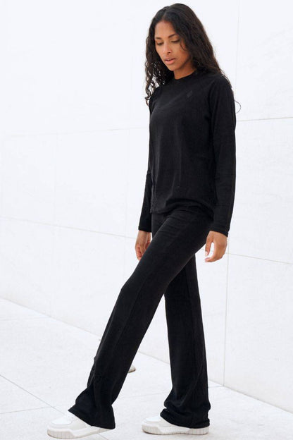 Ava Loose Sweater Black