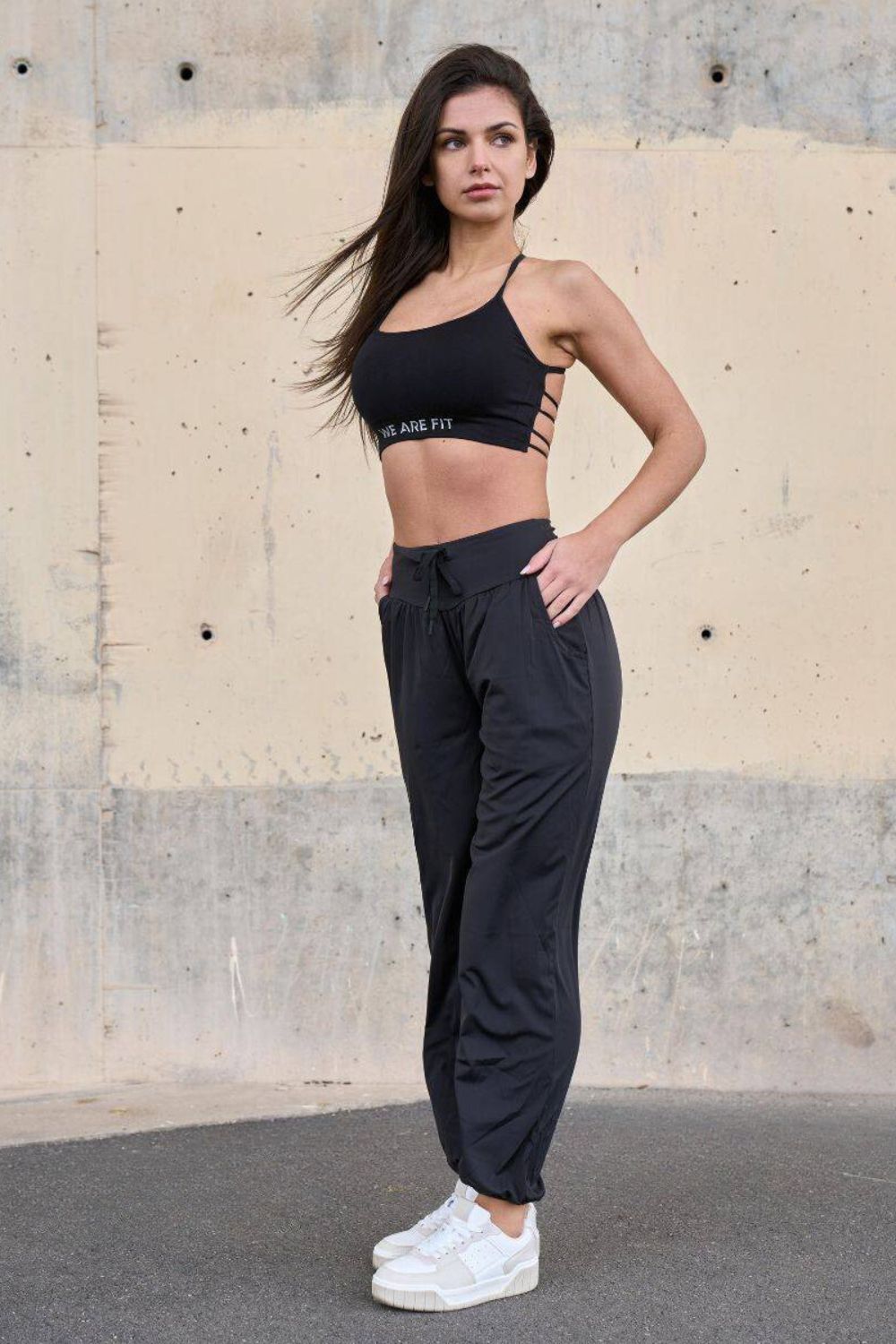 We Are Fit Black Off Duty Pants