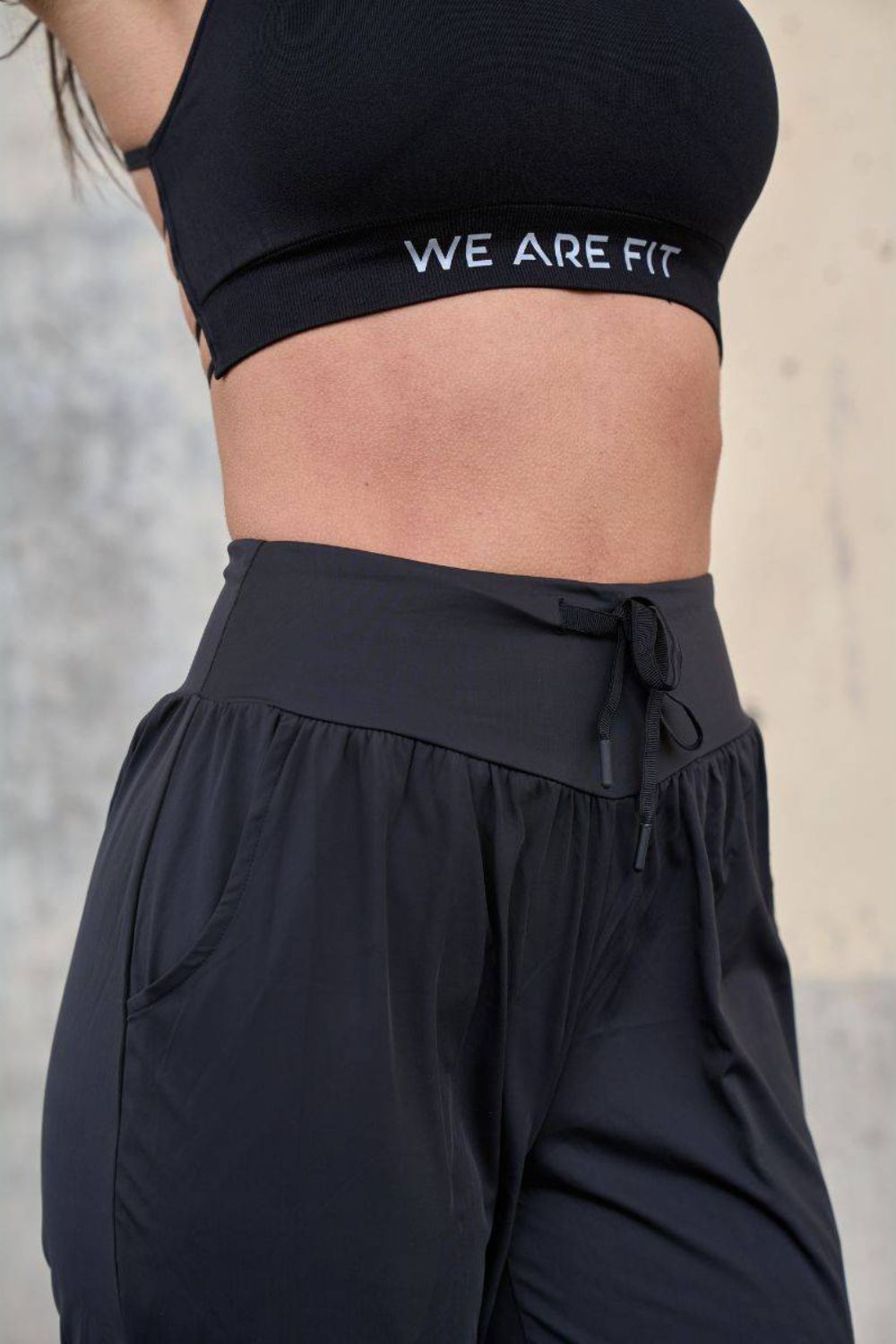 We Are Fit Black Off Duty Pants