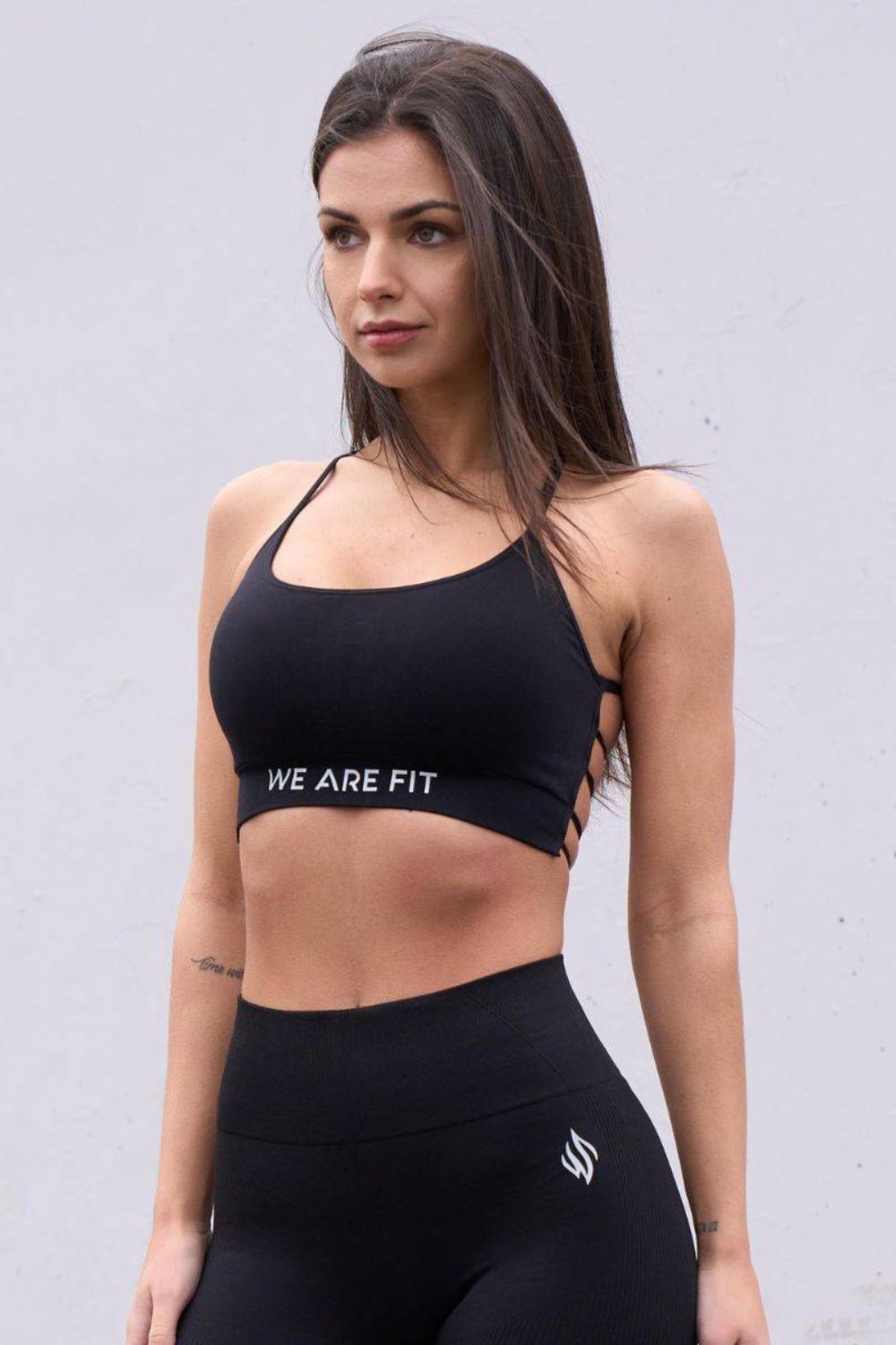 We Are Fit White Rhea Bra
