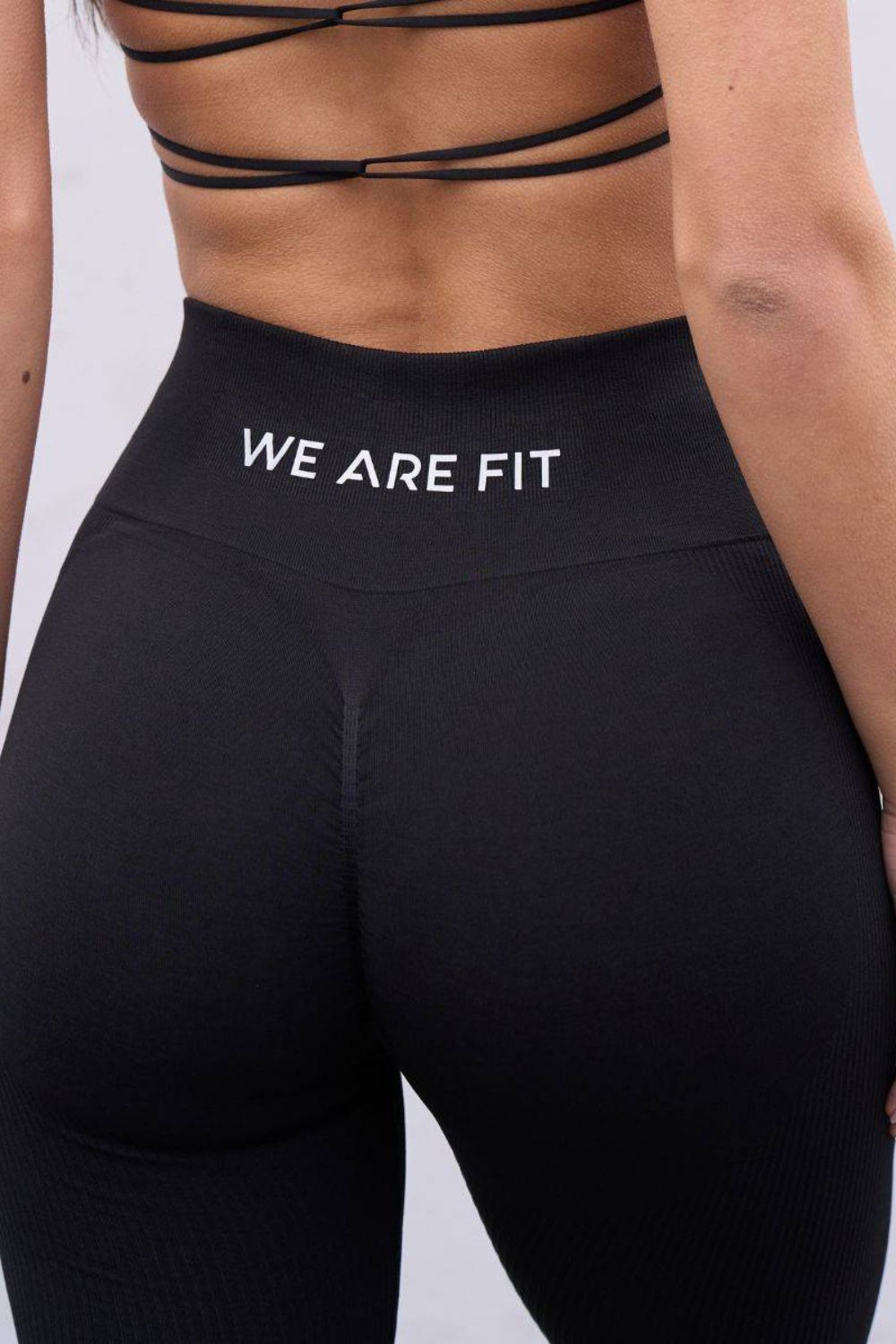 We Are Fit Black Dedicated Seamless Tights