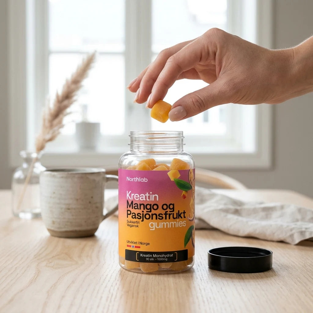 Kreatingummies med Mango & Pasjonsfrukt (90 stk)