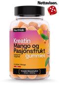 Kreatingummies med Mango & Pasjonsfrukt (90 stk)