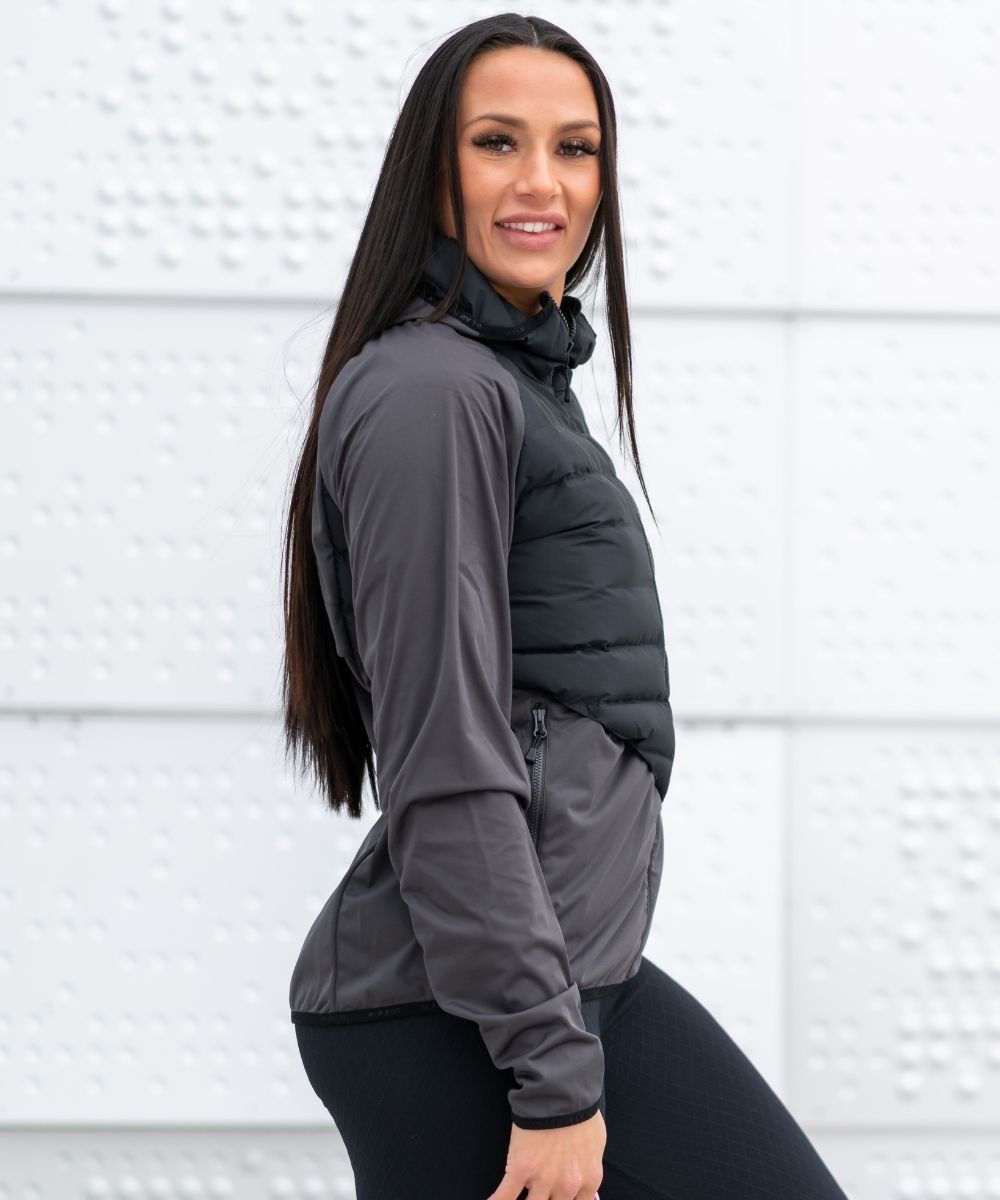 We Are Fit Black Hybrid Jacket