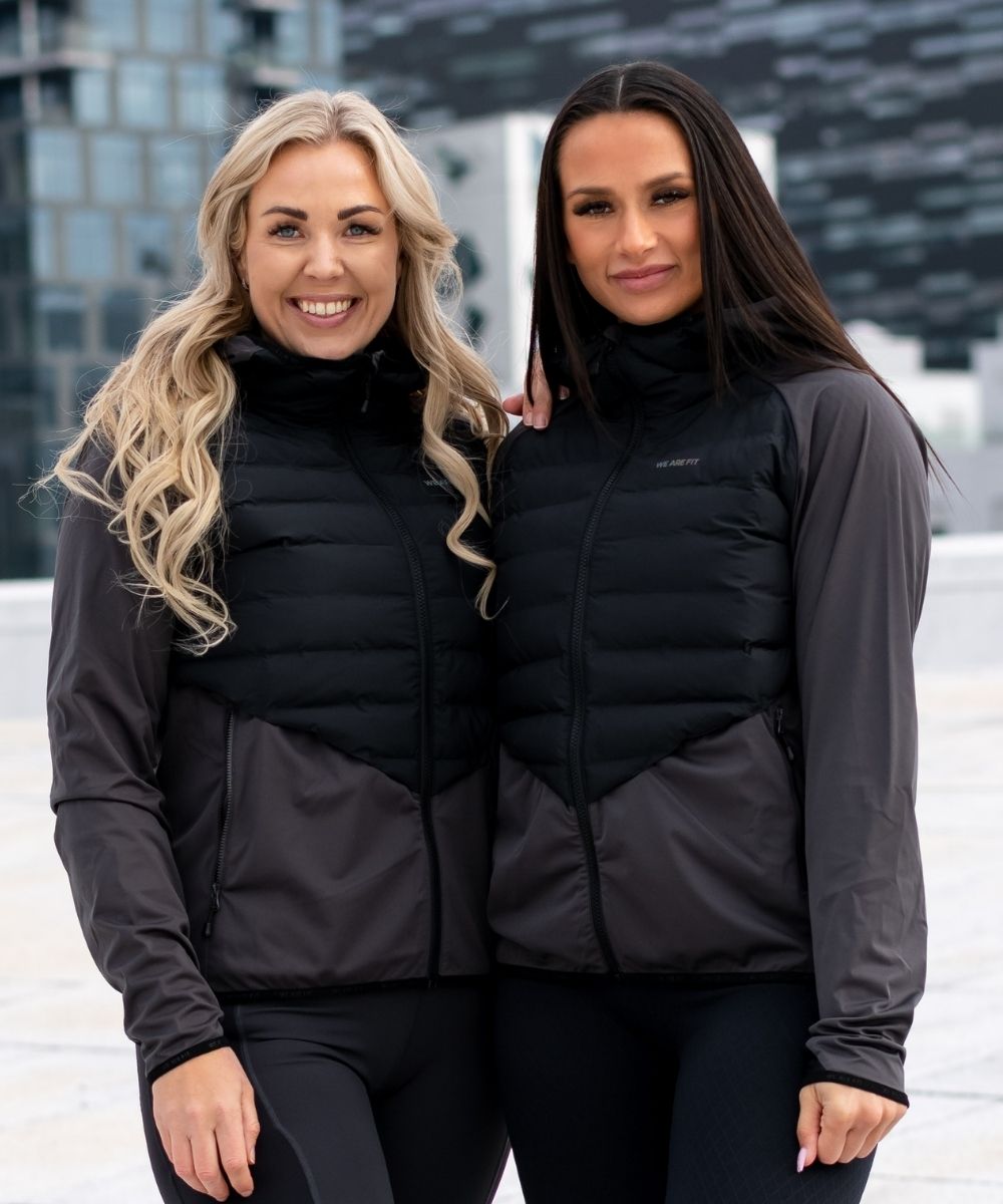 We Are Fit Black Hybrid Jacket