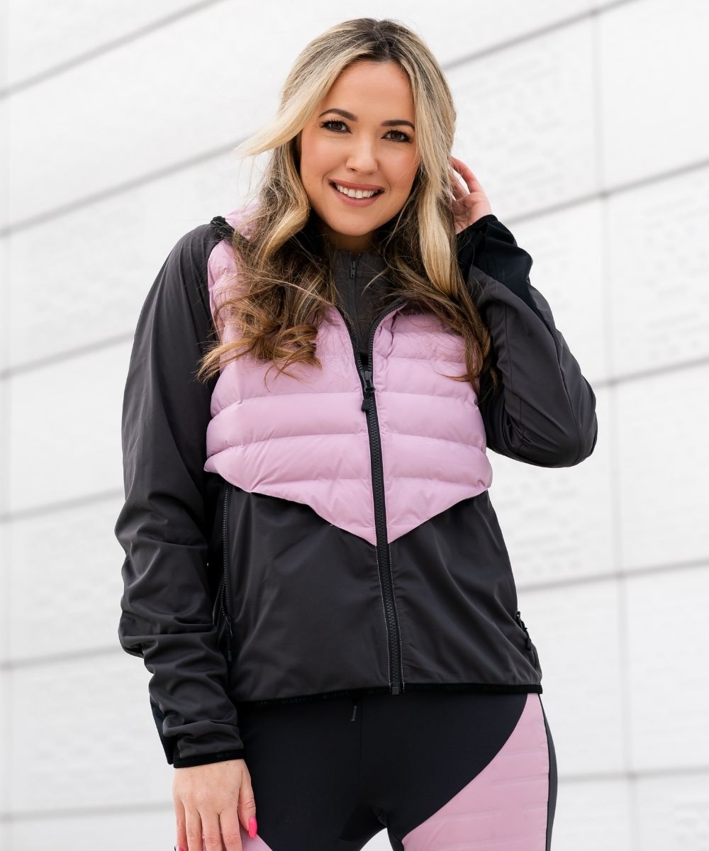 We Are Fit Pink Hybrid Jacket