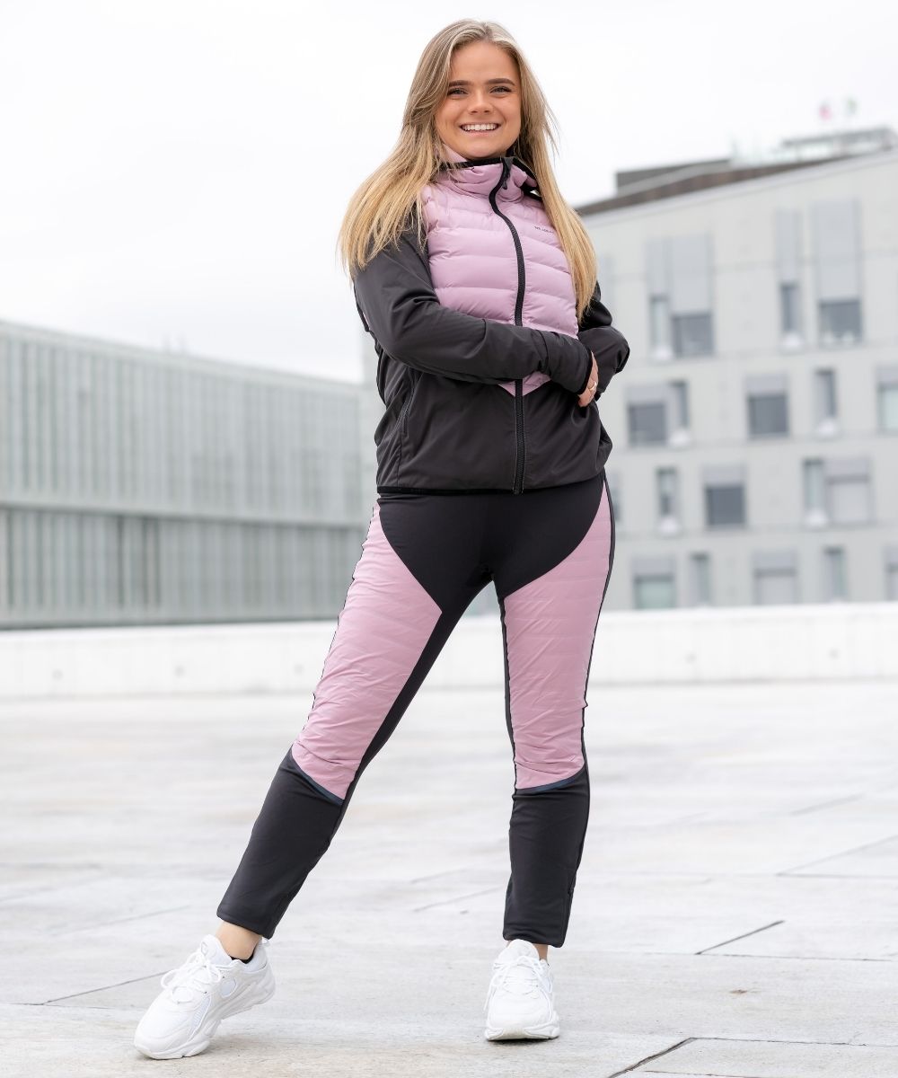 We Are Fit Pink Hybrid Leggings
