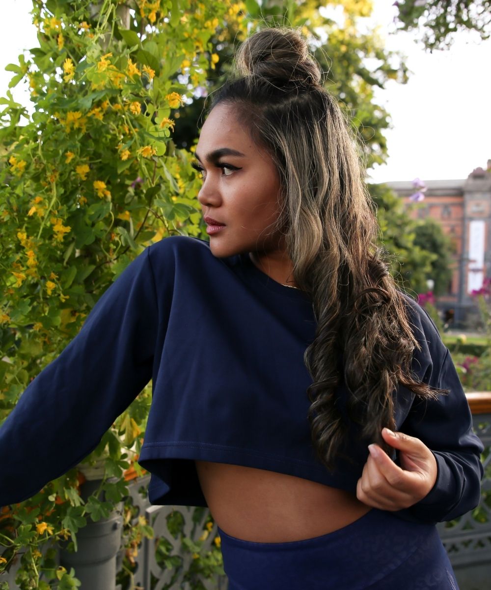 We Are Fit Blue Cozy Hoodie