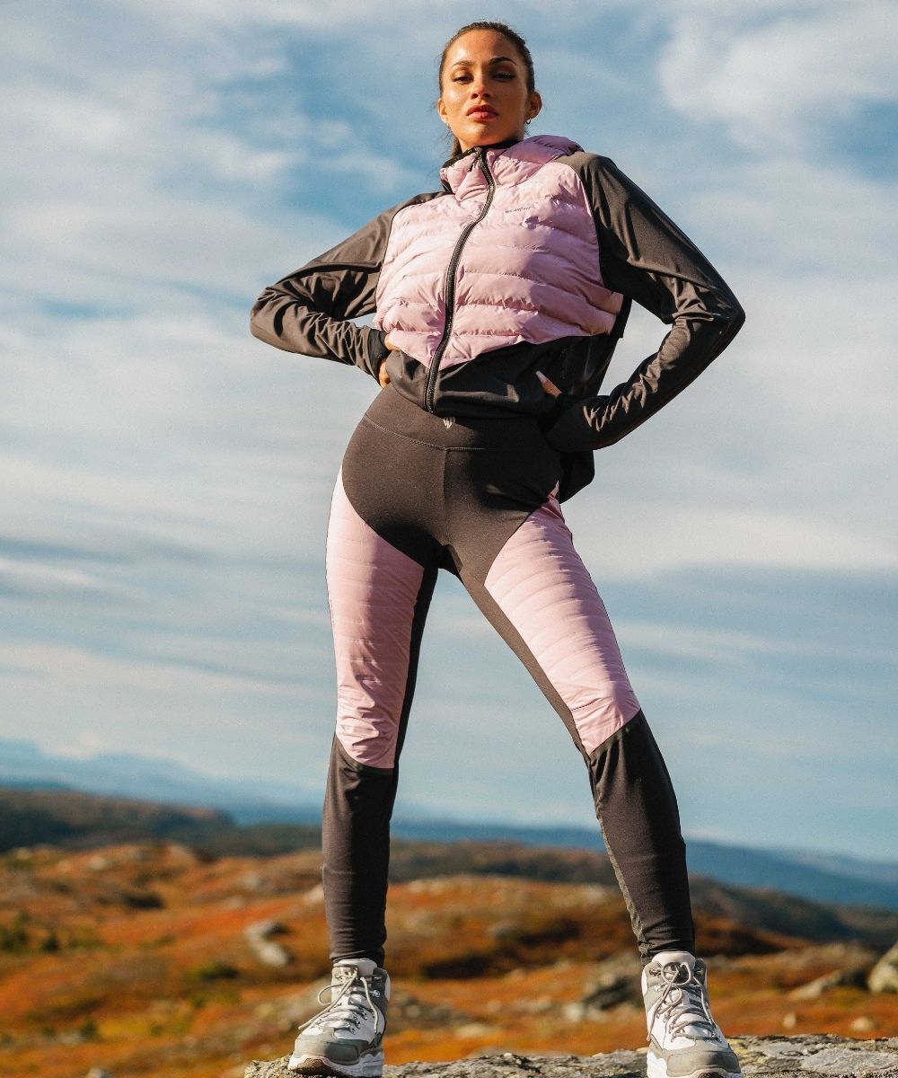 We Are Fit Pink Hybrid Leggings