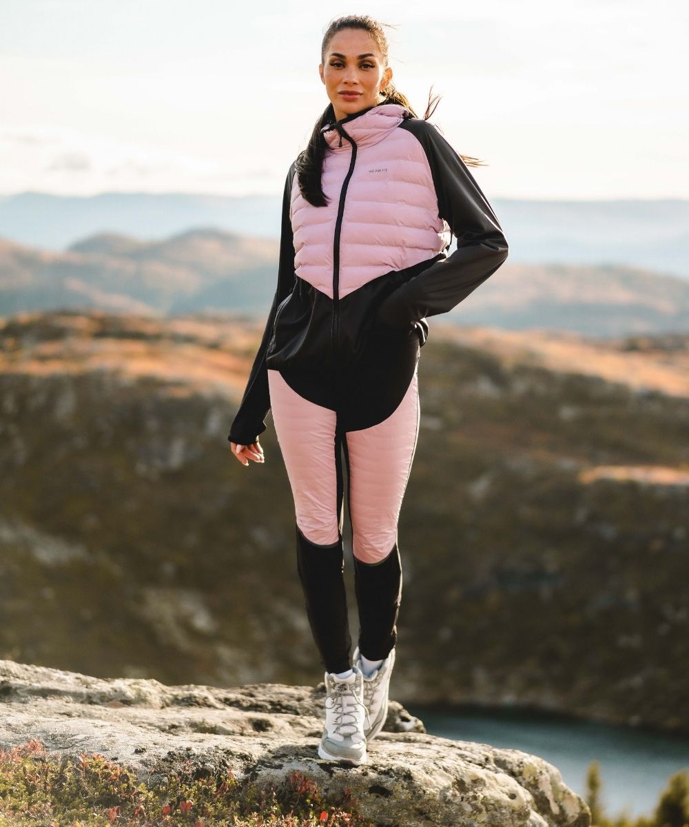 We Are Fit Pink Hybrid Leggings