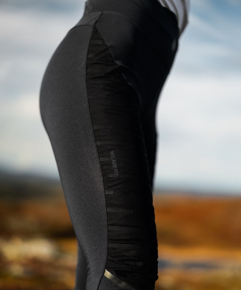 We Are Fit Black Hybrid Leggings