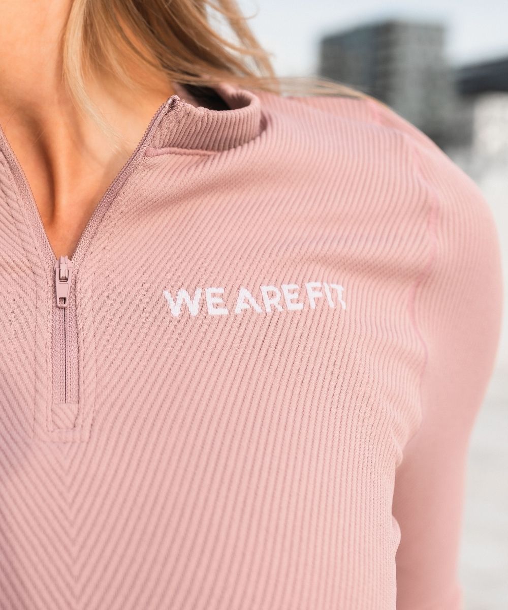 We Are Fit Rose Lux Rib Seamless Longsleeve