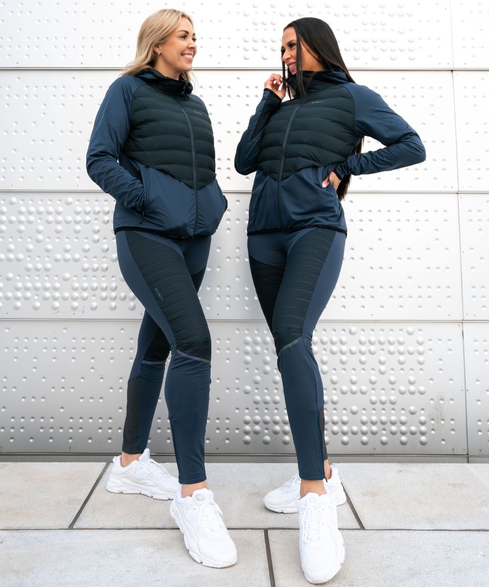 We Are Fit Blue Hybrid Leggings