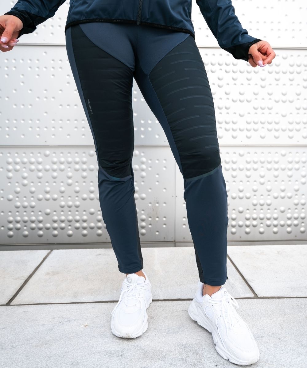We Are Fit Blue Hybrid Leggings