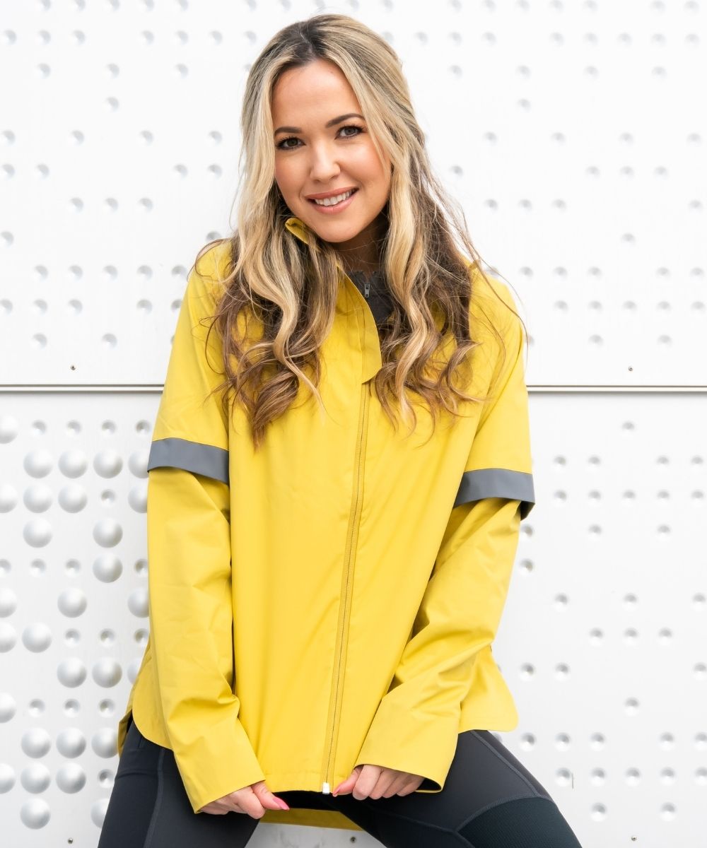 We Are Fit Yellow Poncho