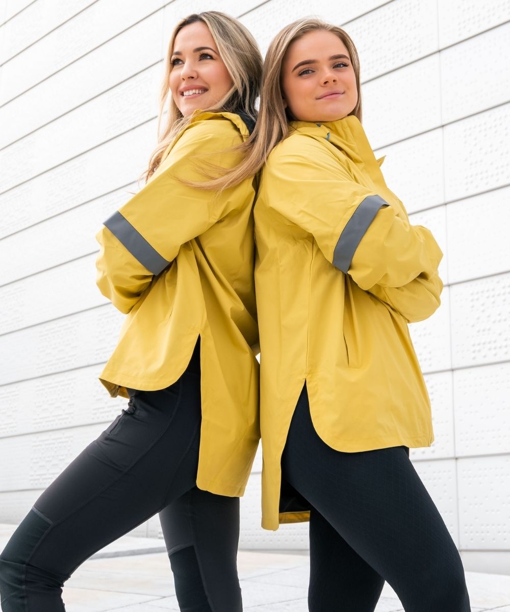 We Are Fit Yellow Poncho
