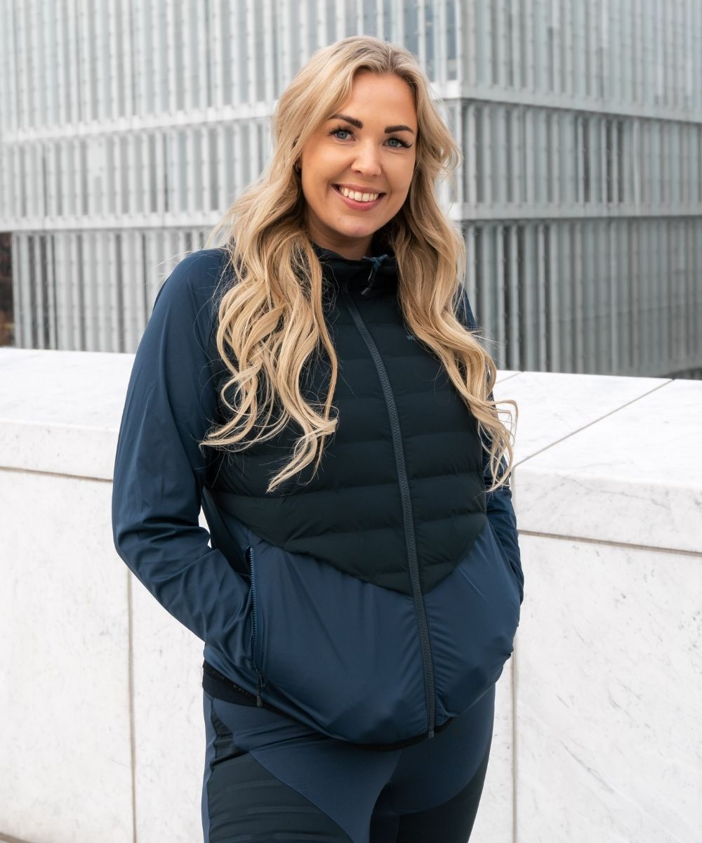 We Are Fit Blue Hybrid Jacket