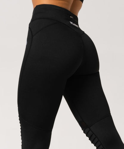 7/8 Moto Tights Black
