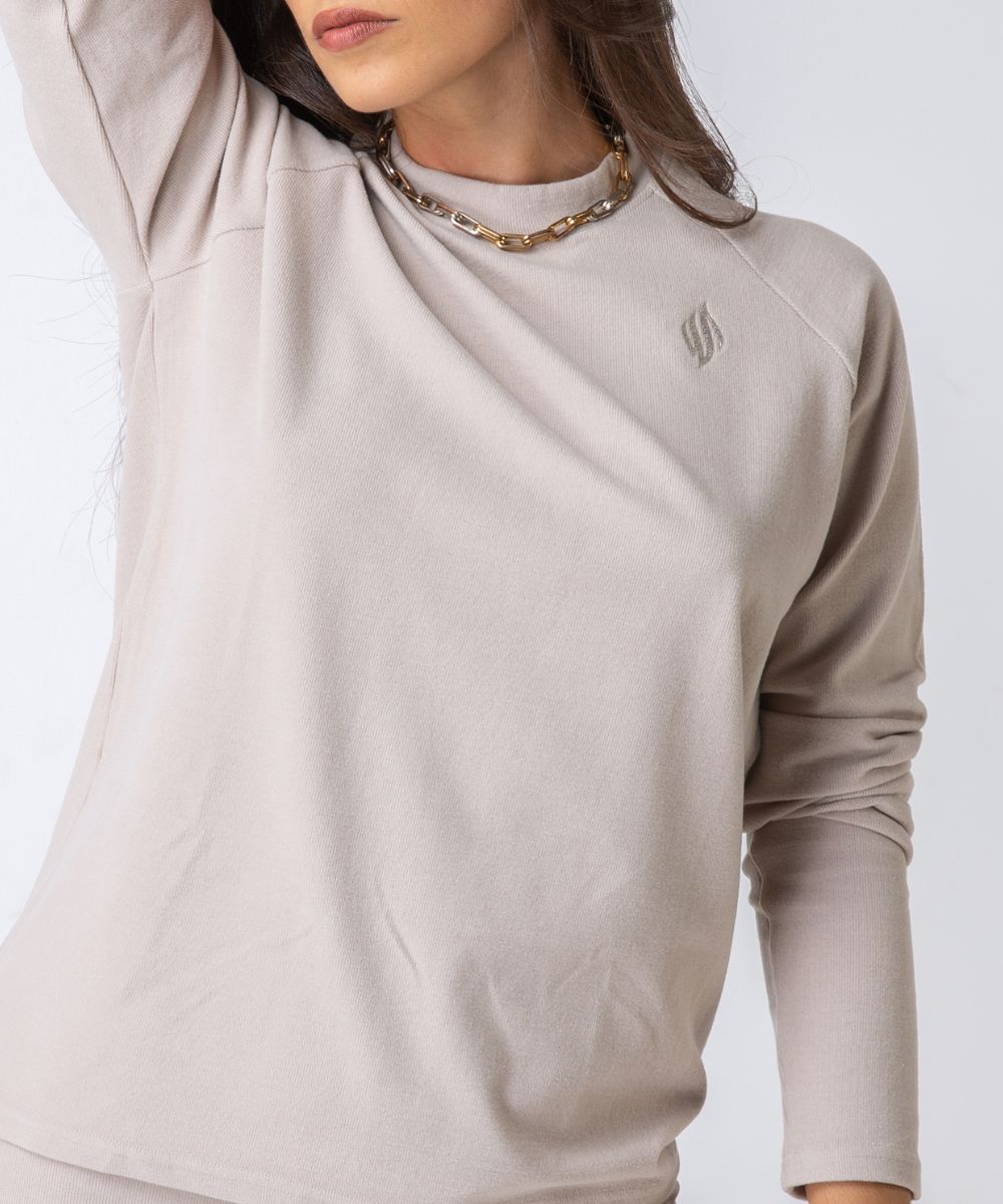 We Are Fit Cream AVA Loose Pants