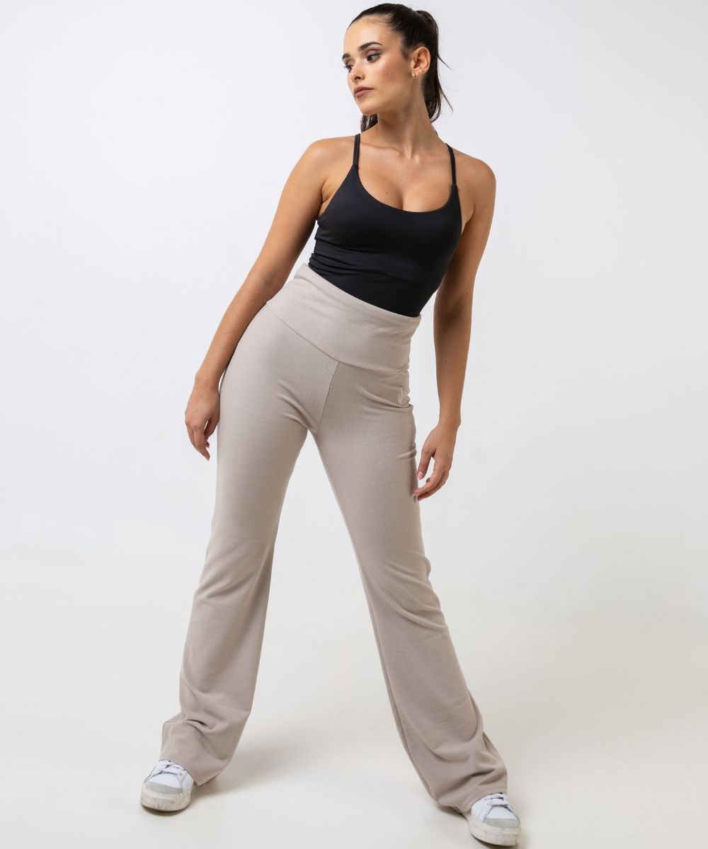 We Are Fit Cream AVA Loose Pants