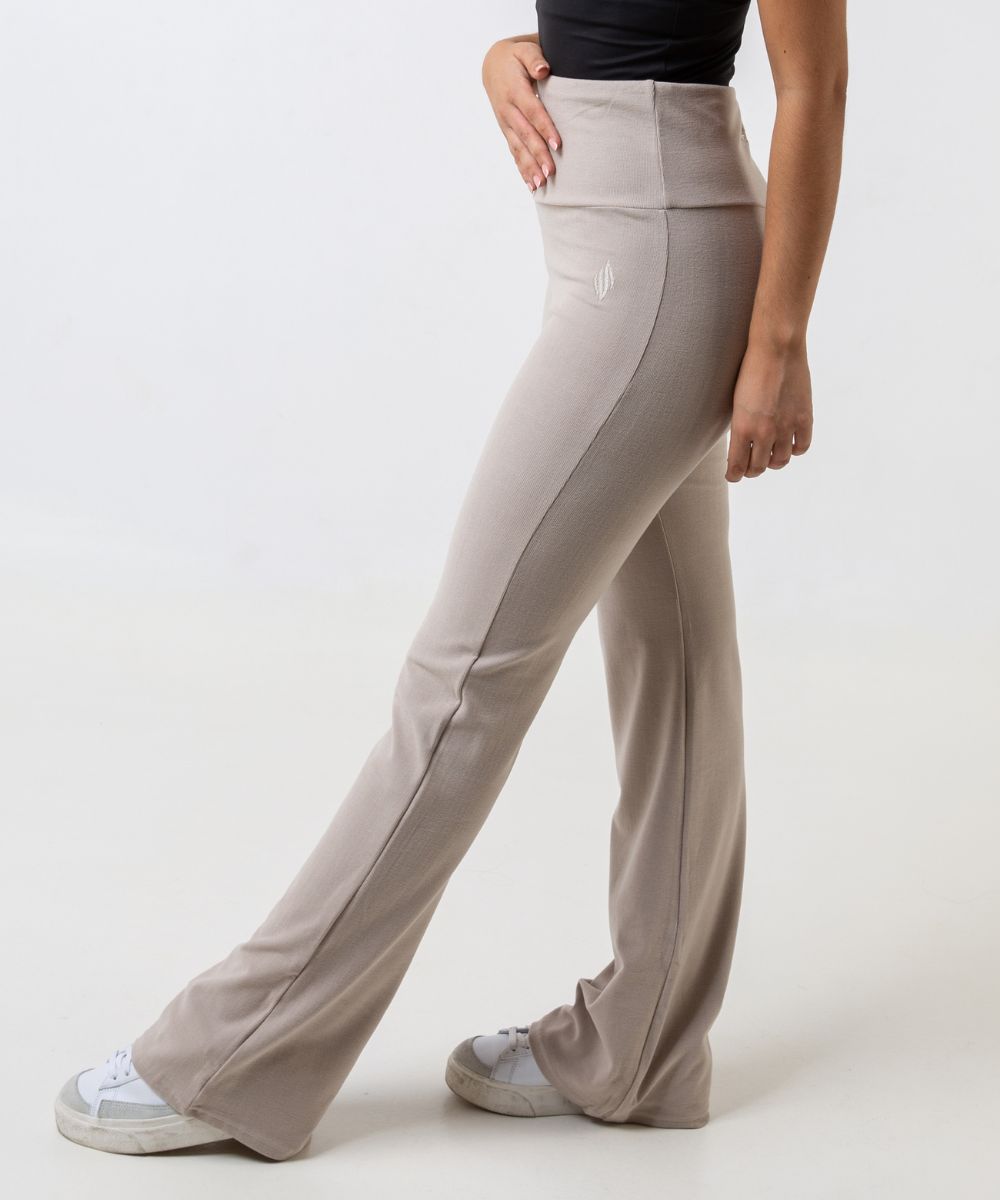 We Are Fit Cream AVA Loose Pants