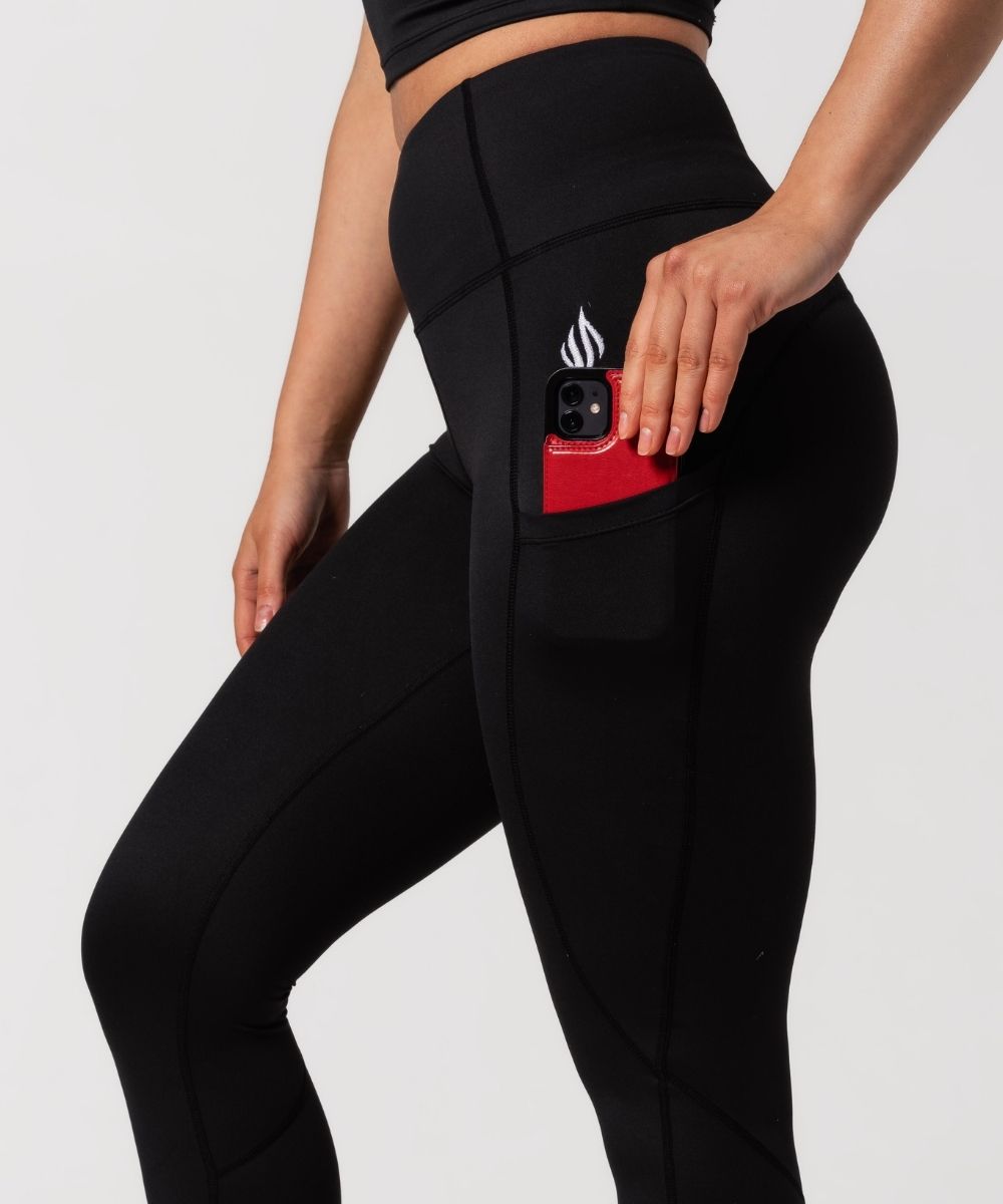 We Are Fit Black Pocket Tights