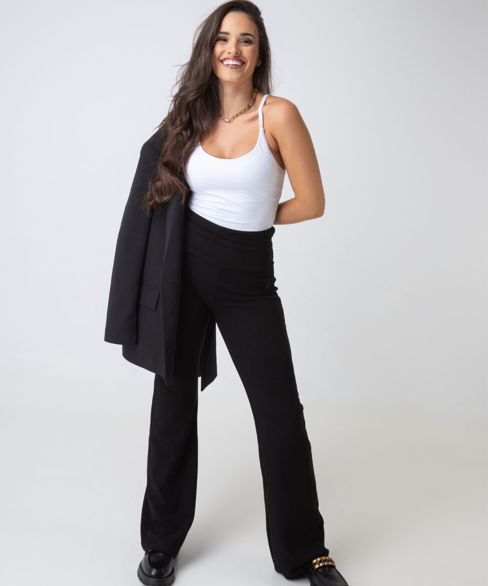 AVA Loose Pants Black