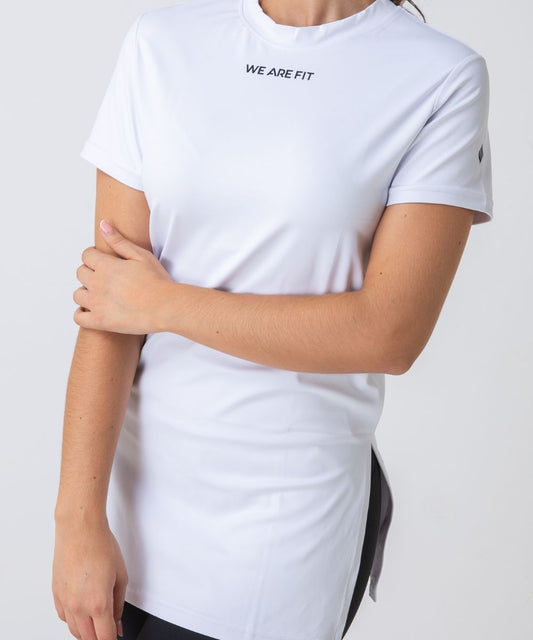 Cut Tee Top White