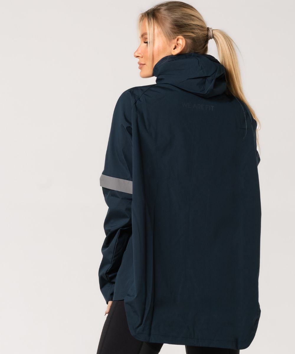 We Are Fit Blue Poncho