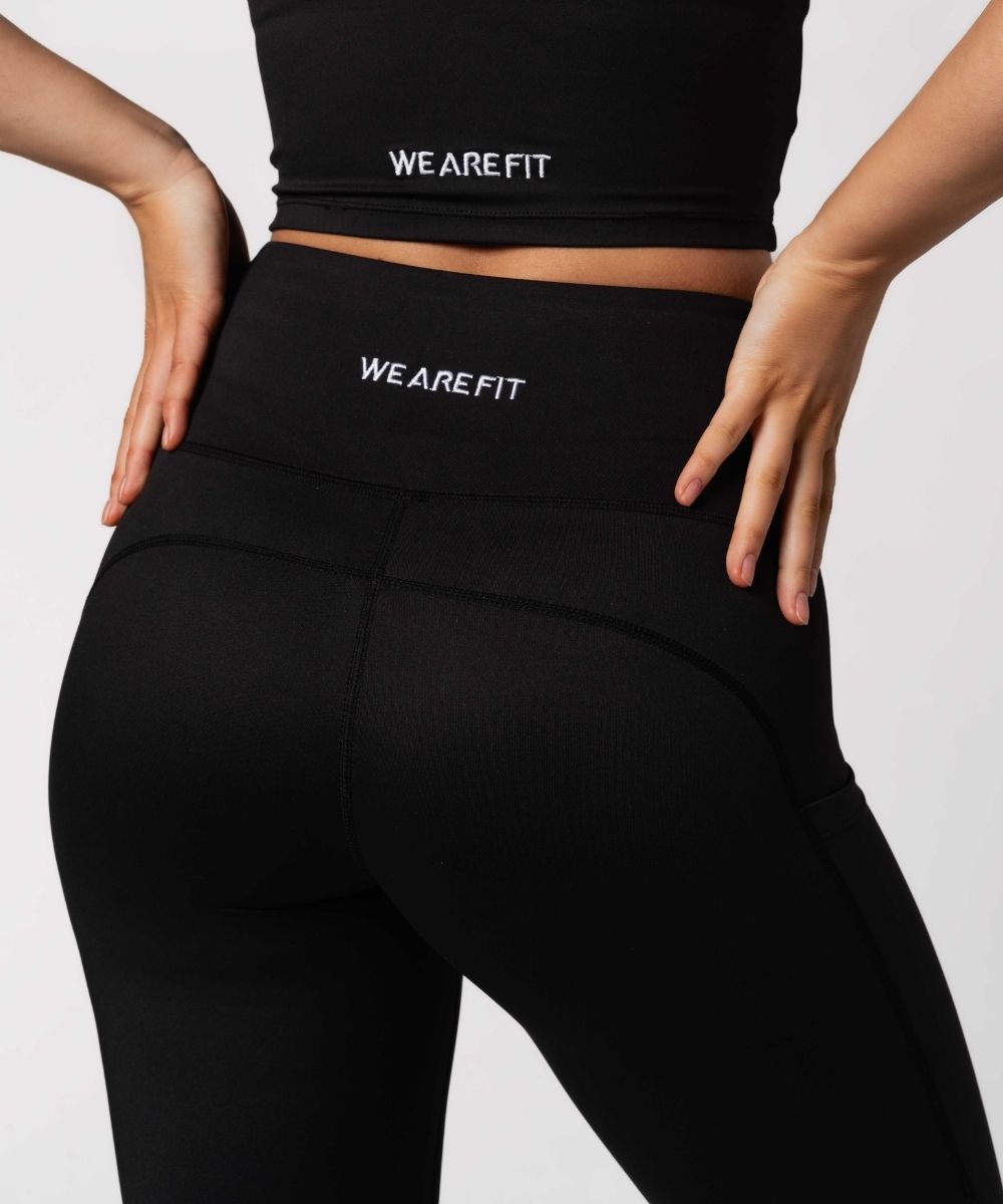 We Are Fit Black Pocket Tights
