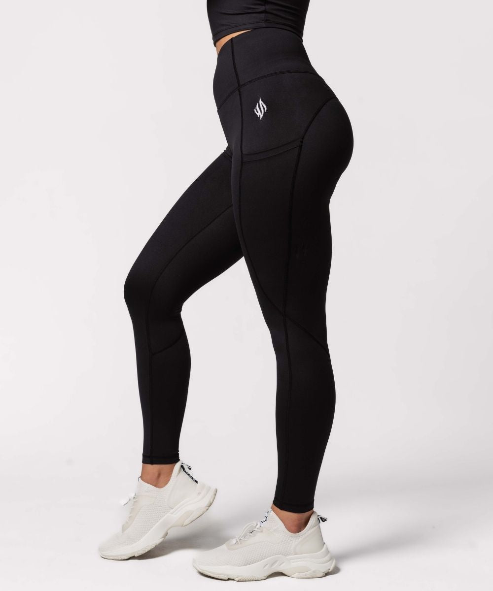 We Are Fit Black Pocket Tights