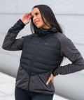 We Are Fit Black Hybrid Jacket
