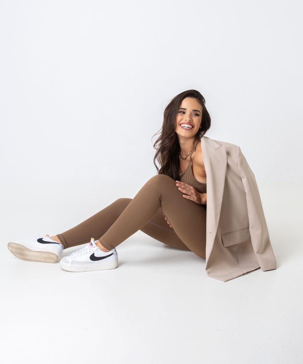 We Are Fit Chocolate Scrunch Tights