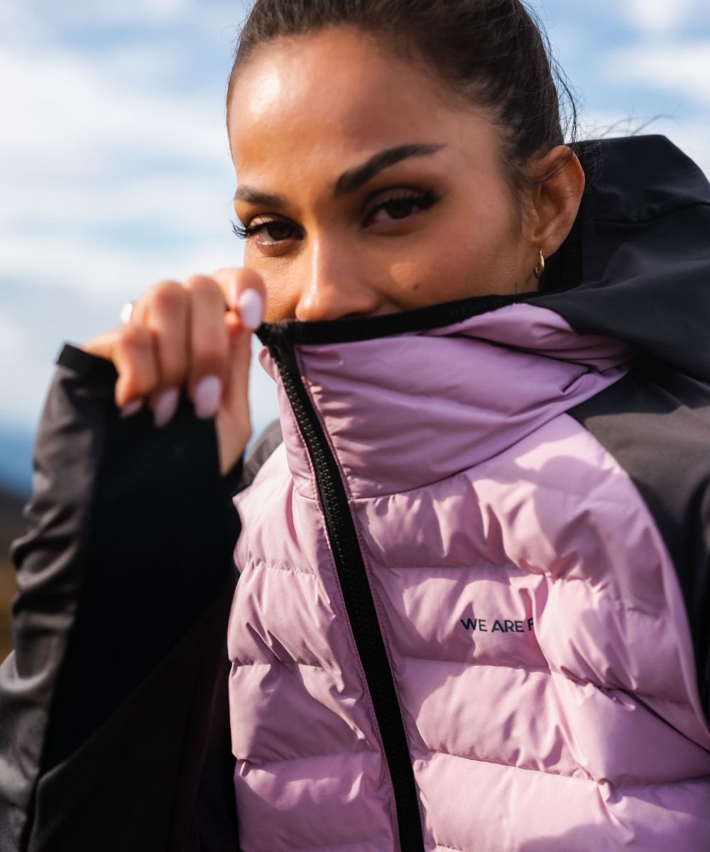 We Are Fit Pink Hybrid Jacket