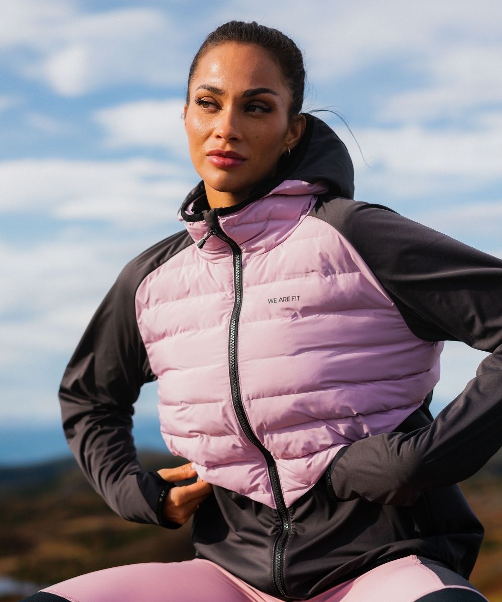 We Are Fit Pink Hybrid Jacket