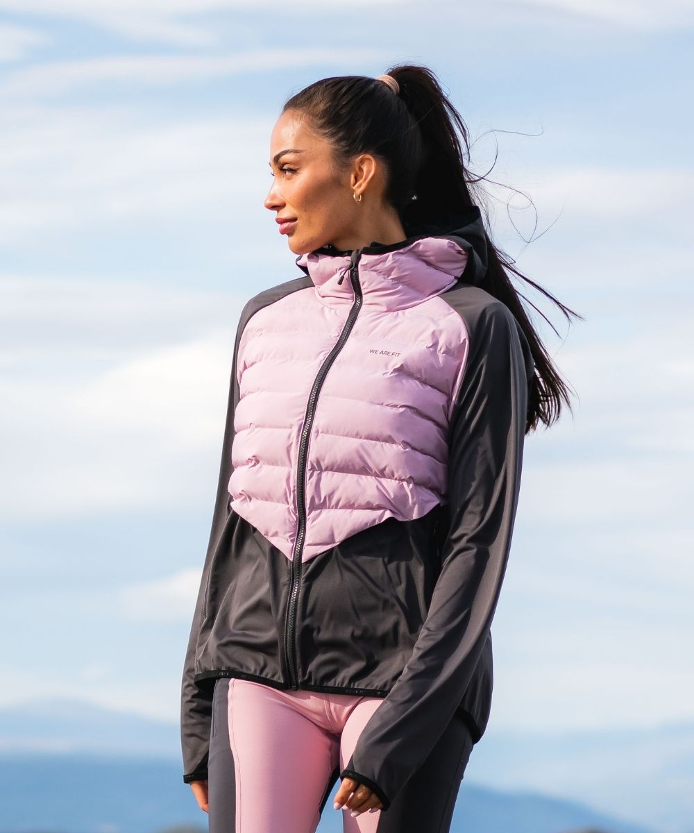 We Are Fit Pink Hybrid Jacket