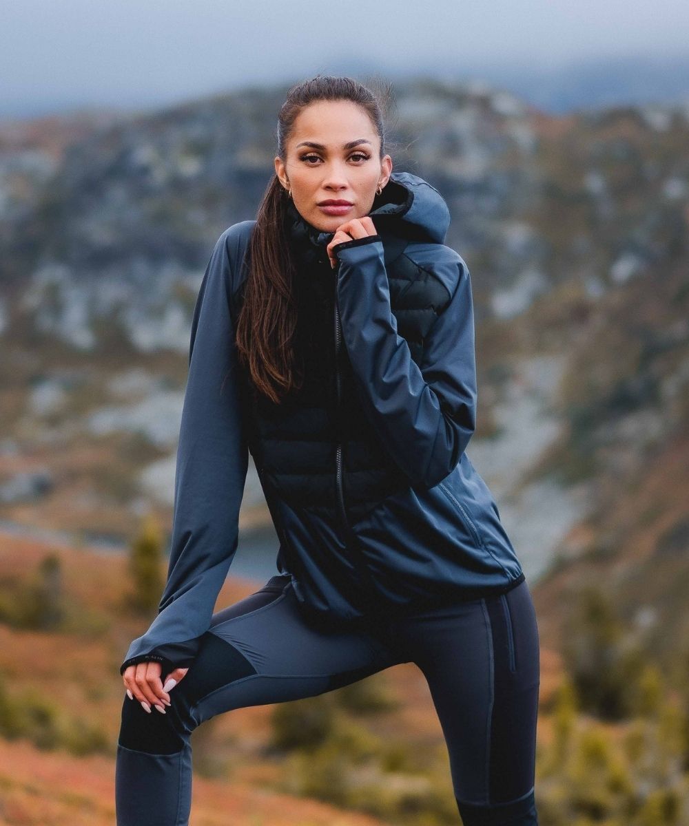 We Are Fit Blue Hybrid Jacket